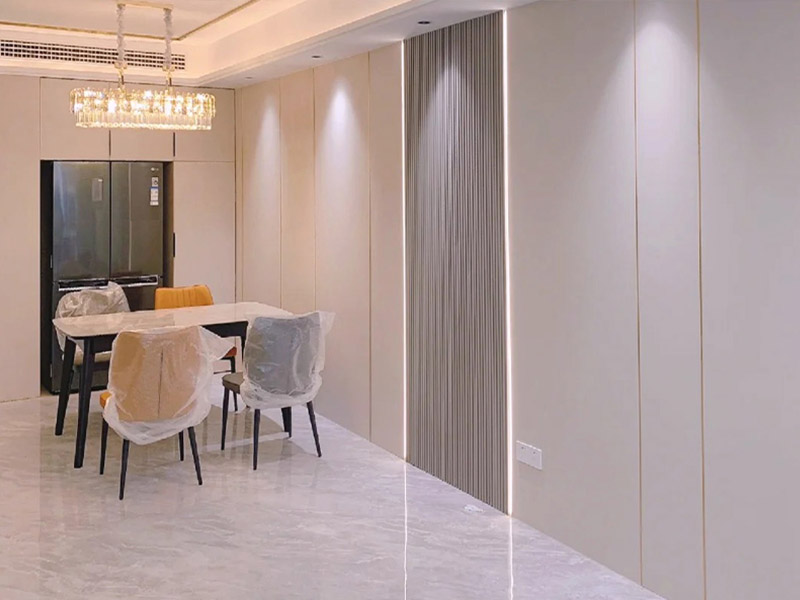 Finish Wall Paneling Seams 完成墙板接缝