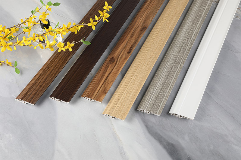 pvc skirting PVC踢脚线
