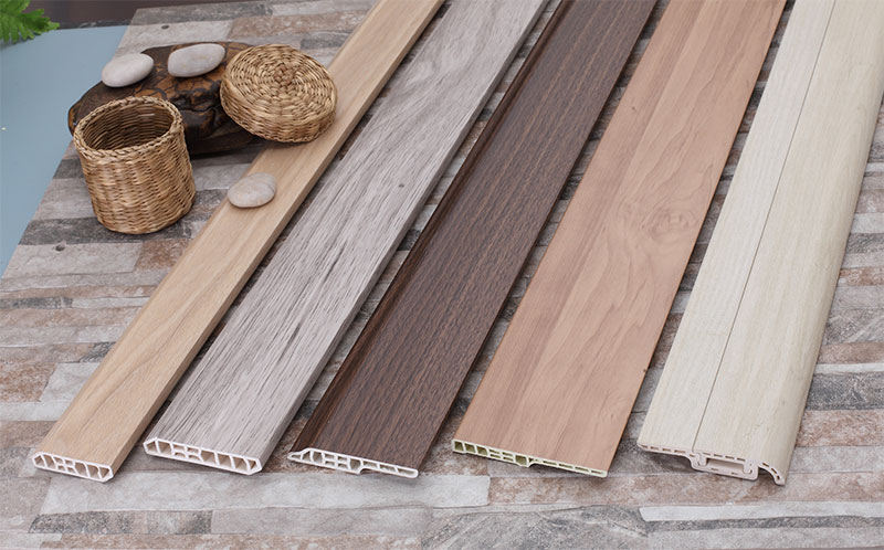 pvc wall skirting PVC墙脚线