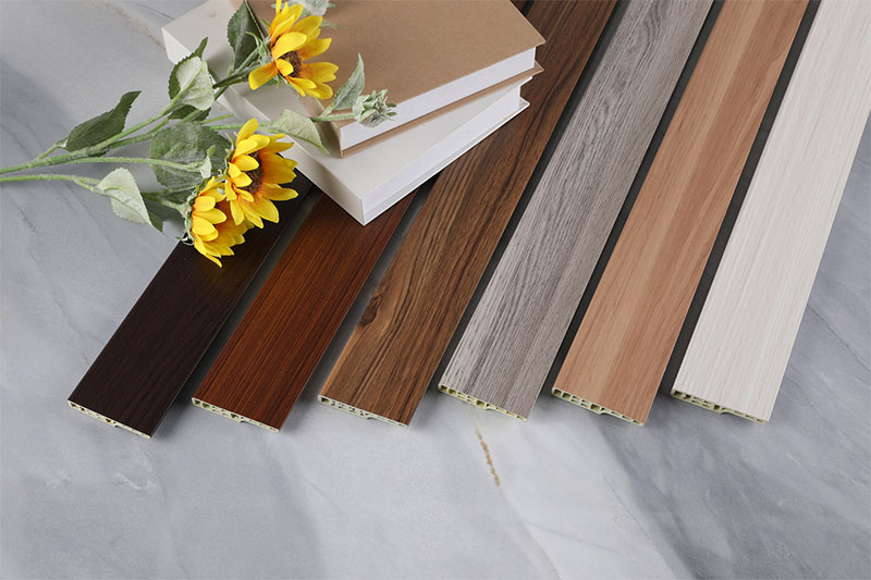 pvc floor skirting PVC地板踢脚线