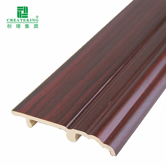 100*15mm PVC夹式踢脚板