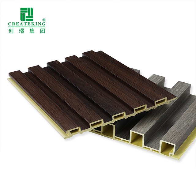中国工厂用于内墙天花板装饰的防潮 WPC 装饰墙板