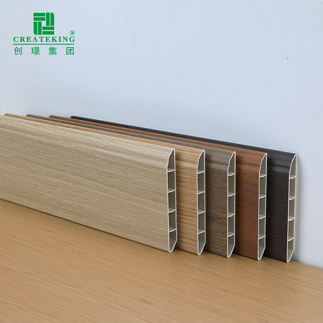 100*12mm PVC中空踢脚线
