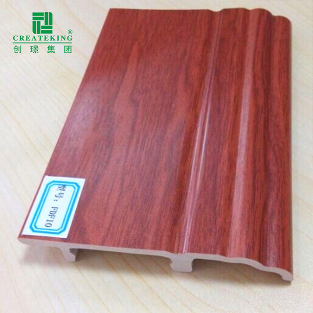 100*15mm PVC夹式踢脚板