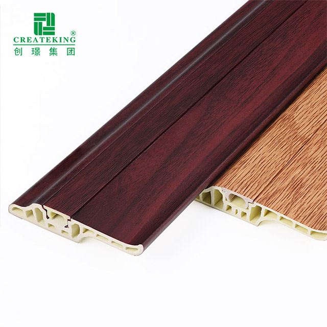 68*17mm PVC羊舌踢脚线