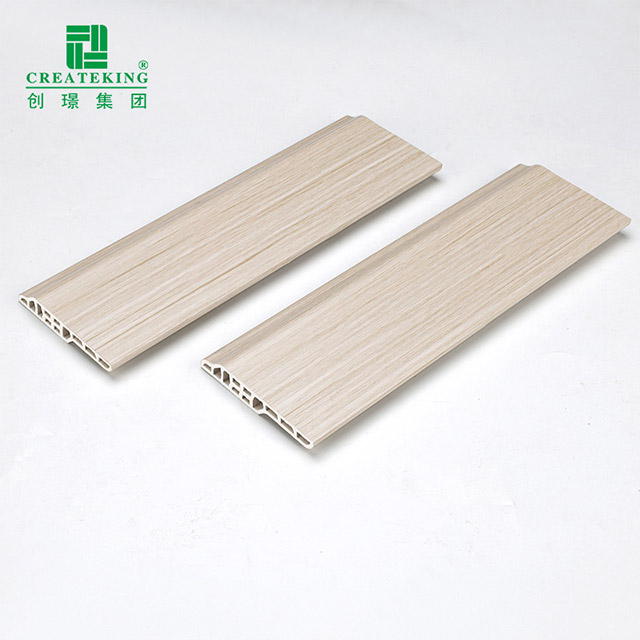 80*14mm PVC羊舌踢脚线