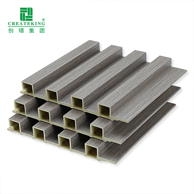 中国制造商热销木材纹理表面室内 WPC 墙板