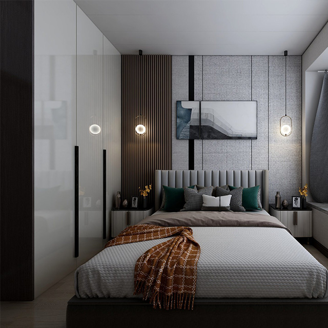 工厂直销现代木塑墙板