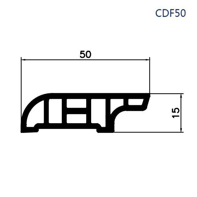 PVC踢脚板CDF50