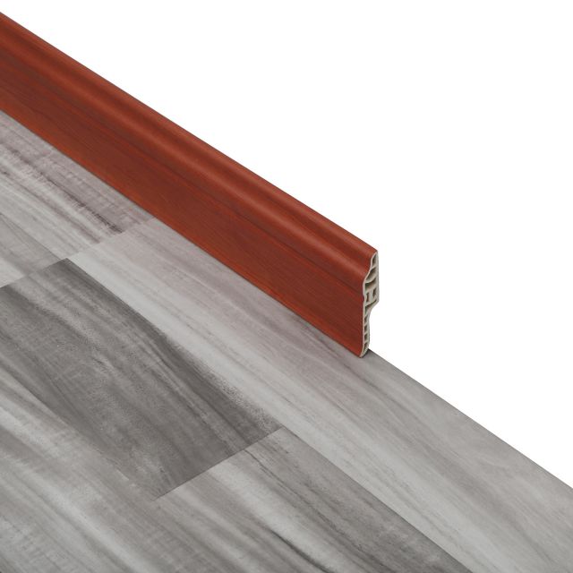 68mm高防水木纹面PVC地板PVC踢脚线-SDF68
