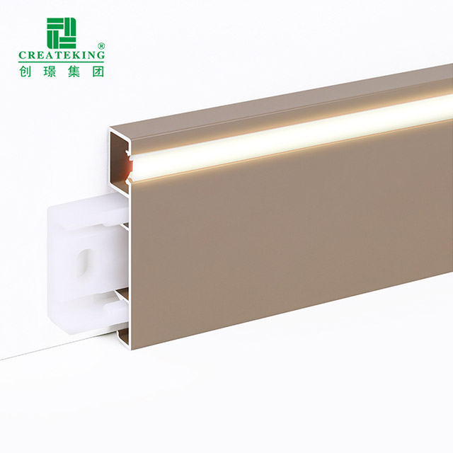 50*9mm LED铝踢脚板