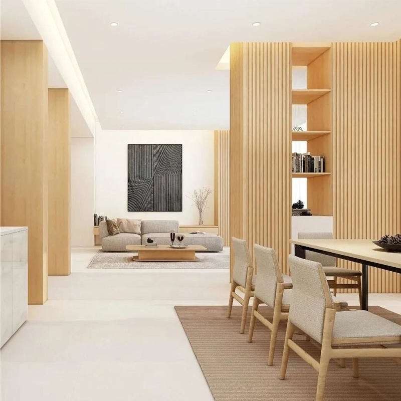 wpc墙板室内装饰