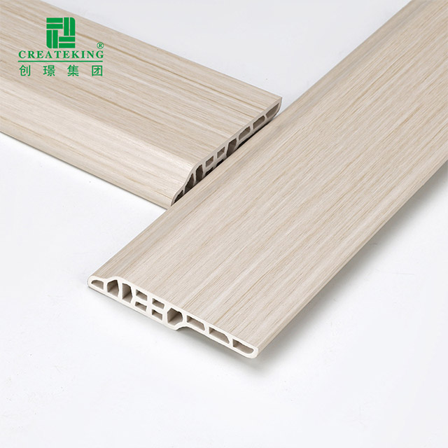 80*14mm PVC羊舌踢脚线