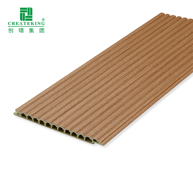 GS137 中国工厂定制防水防火 PVC 木塑墙板