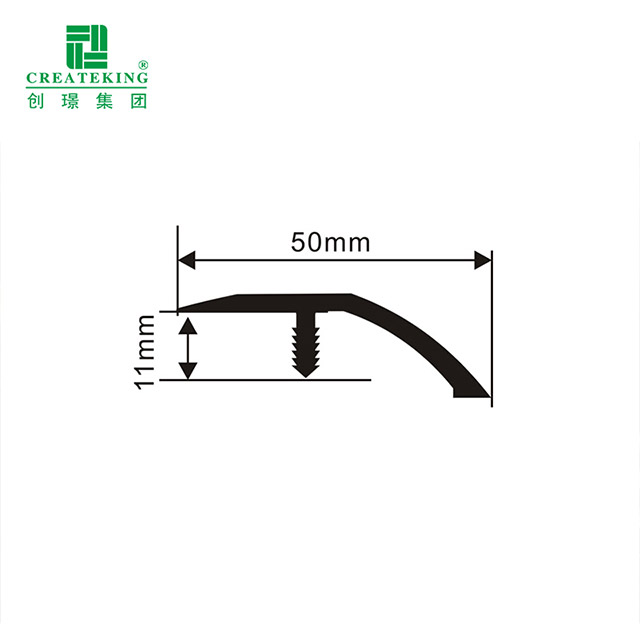 50*11mm PVC 门槛变径管