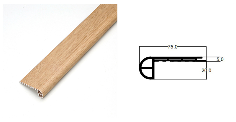 75*25mm SPC楼梯突条