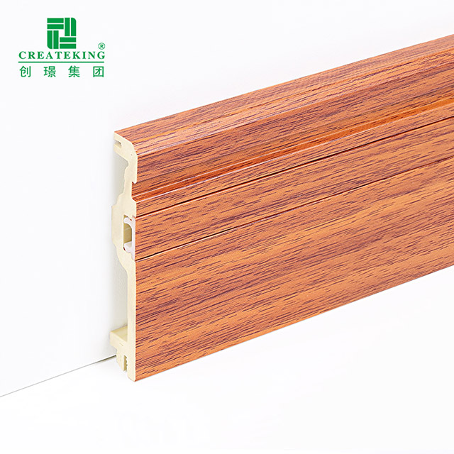 75*13.5mm木塑隐钉踢脚线型材