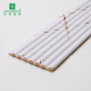 105.5*8.5mm 金色白色大理石饰面实心半圆墙板
