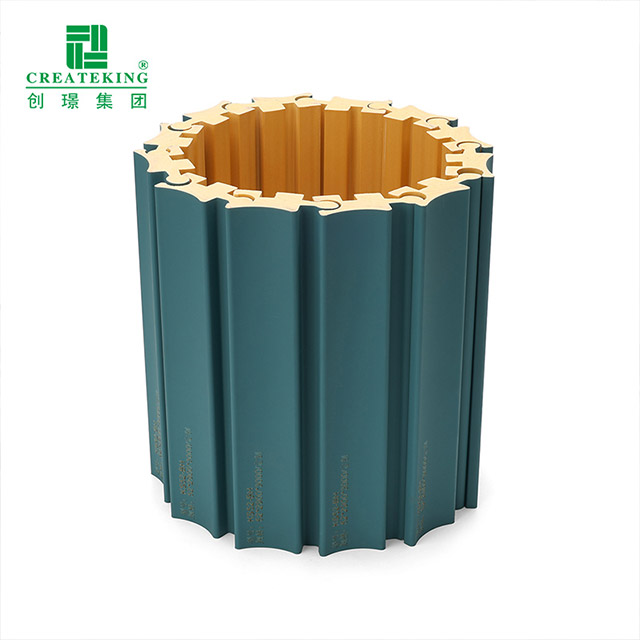 52*25mm PVC 旋转凹槽墙板