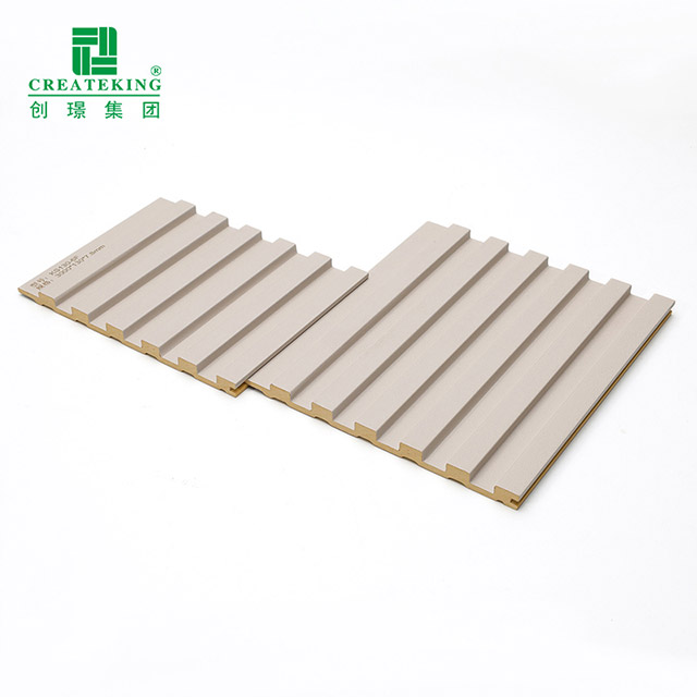 130*7.8mm PVC 实心凹槽墙板