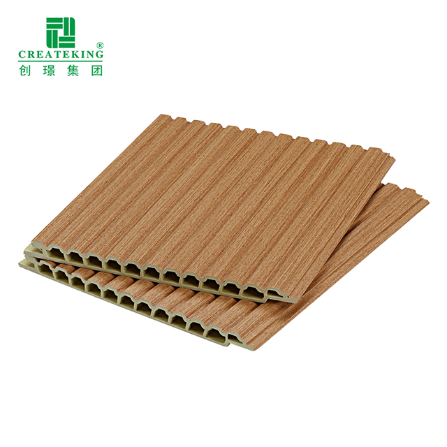 GS137 中国工厂定制防水防火 PVC 木塑墙板