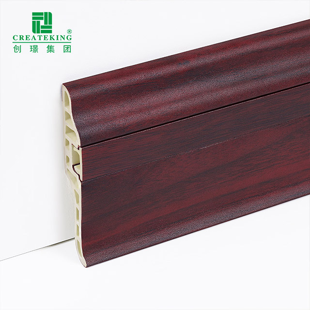 68*17mm PVC羊舌踢脚线