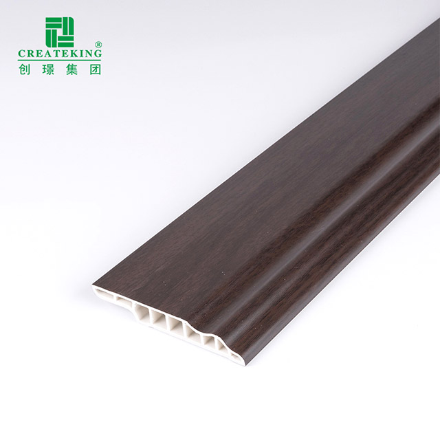 100*15mm PVC羊舌踢脚线