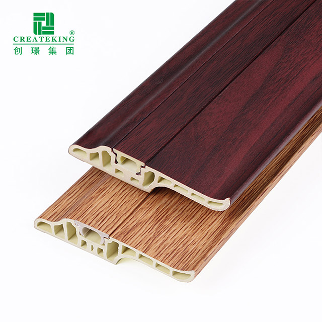 68*17mm PVC羊舌踢脚线